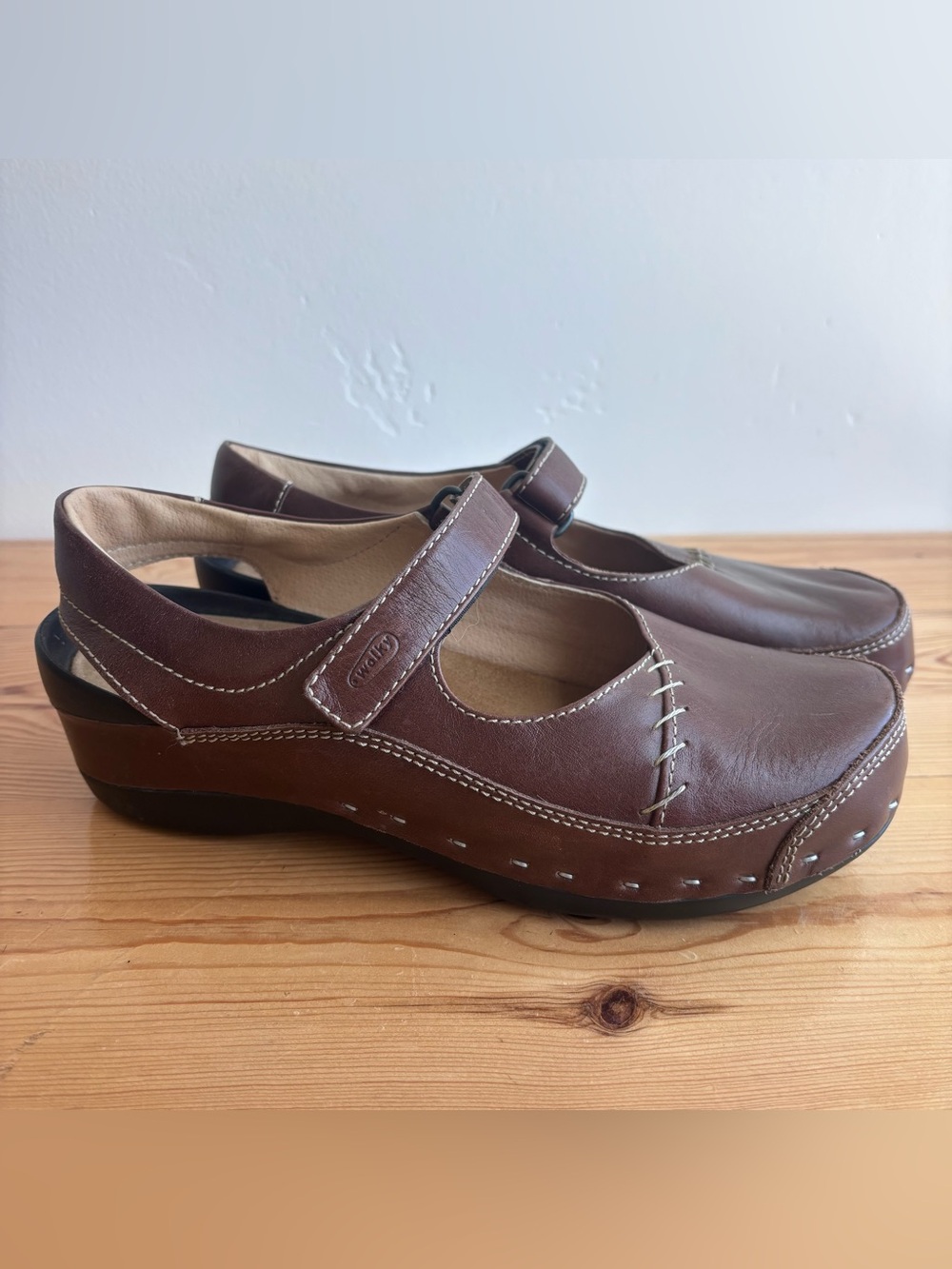 Wolky strap cloggy clogs sz 40 / 9-9.5